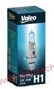 Žiarovka VALEO H1 Blue Effect 12V / 55W, P14,5s,