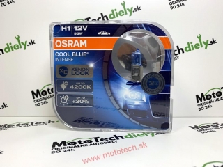 OSRAM Cool Blue Intense H1 12V / 55W, P14,5s - 2 Ks