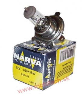 Žiarovka NARVA H4, 12V, 60w / 55w, P43t