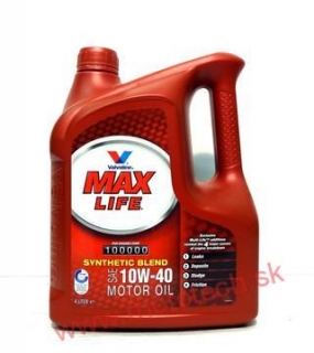 VALVOLINE MAXLIFE 10W-40 - 4 L