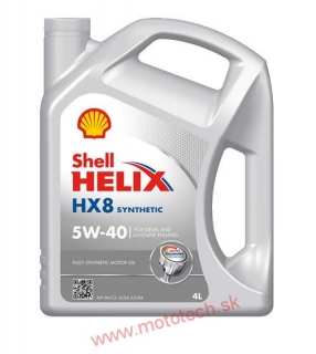 SHELL Helix HX8 5W-40 - 4L