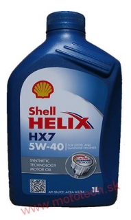 SHELL Helix HX7 5W-40 - 1L