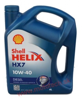 SHELL Helix HX7 Diesel 10W-40 - 4L