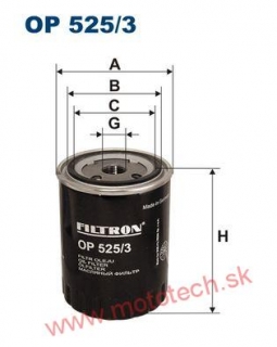 FILTRON olejový filter - 028115561B