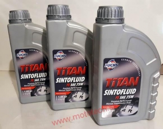 FUCHS TITAN SINTOFLUID FE SAE 75W 3 x 1L