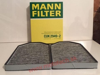 MANN pachový filter s aktívnym uhlím - 4D0819439A