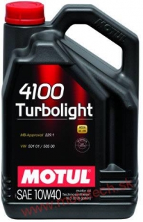 Motul 4100 Turbolight 10W40 - 5L