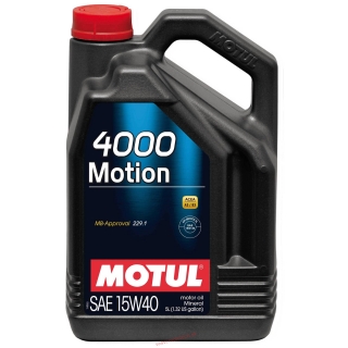 Motul 4000 Motion 15W40 - 5L