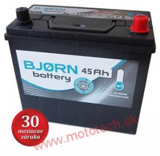 Autobatéria BJORN 12V, 45Ah, 340A - BA0450