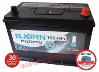 Autobatéria BJORN 12V, 100Ah, 750A - BA1010