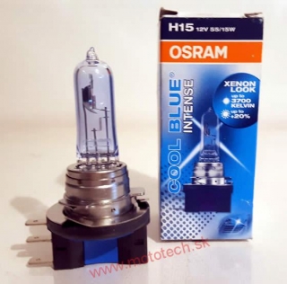 OSRAM Žiarovka H15 Cool Blue Intense 12V 15W/55W, PGJ23t-1