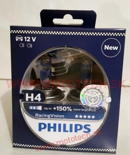 PHILIPS RacingVision H4 12V 60w/55w, P43t- 2 KS 