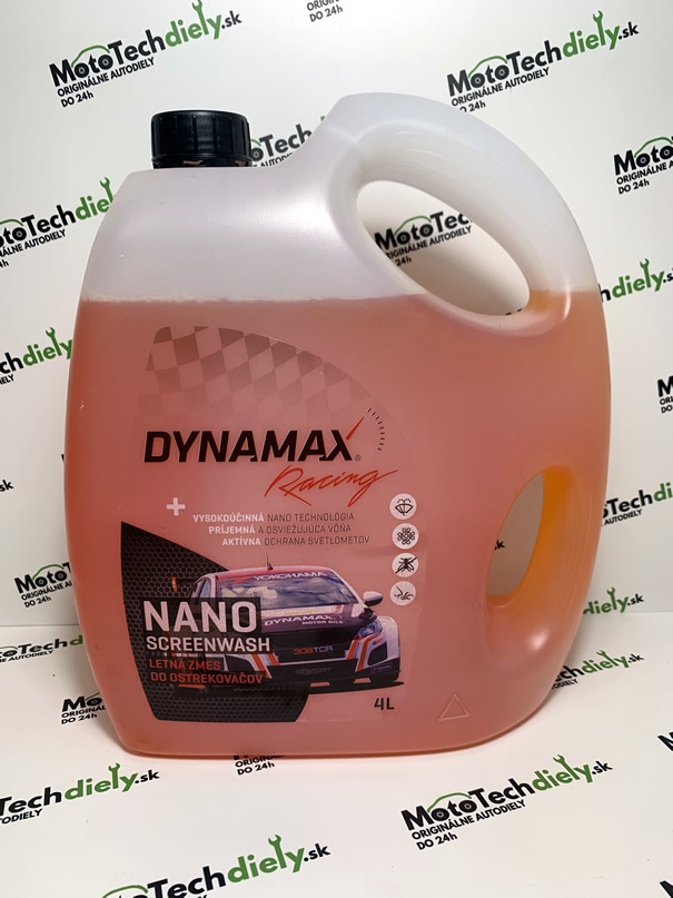 Letná zmes do ostrekovačov Dynamax Nano Screenwash racing - 4 Litre